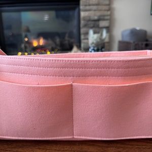 Felt Hand Bag Organizer Insert (Pink - NWT)